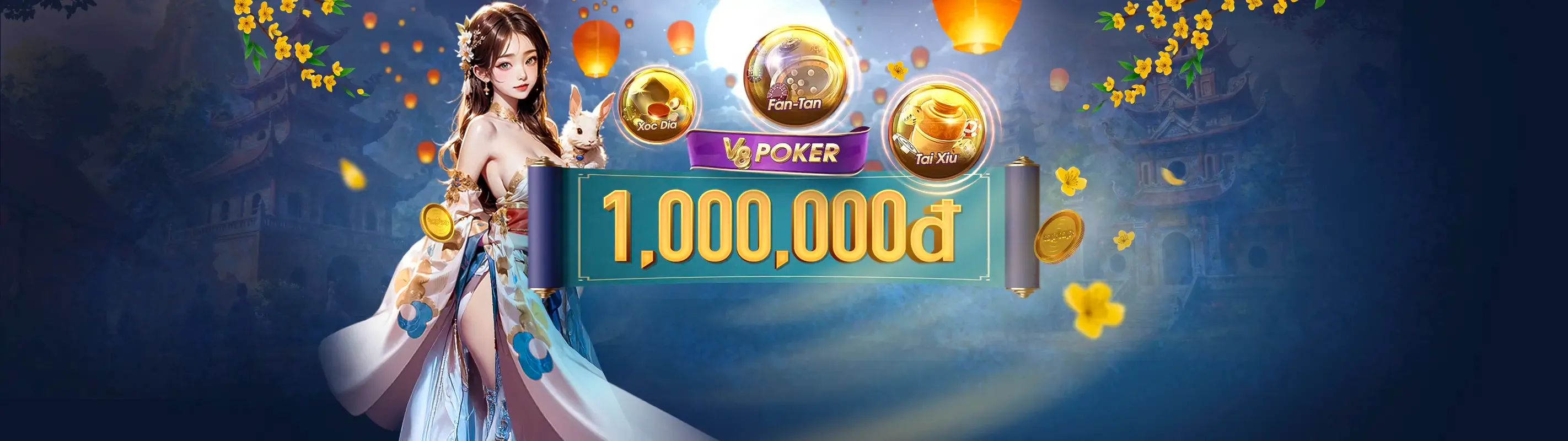 Bàn Roulette trực tuyến sang trọng với vòng quay và chip cá cược, biểu tượng của QH77 Code